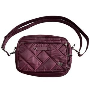 Lug Carousel XL 2 Crossbody Bag RFID Organizer Travel Purse Multi Pocket Charm